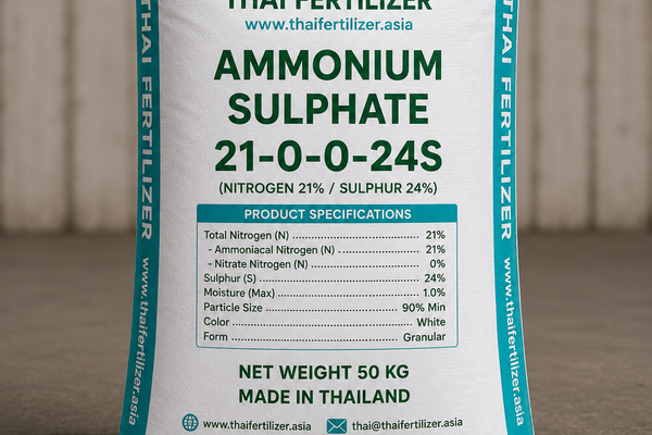 Ammonium sulphate fertilizer bag