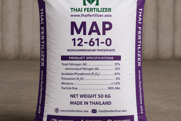 MAP 12-61-0 fertilizer bag