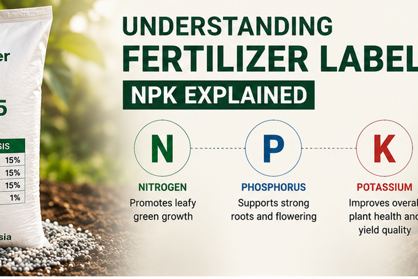NPK fertilizer label explained