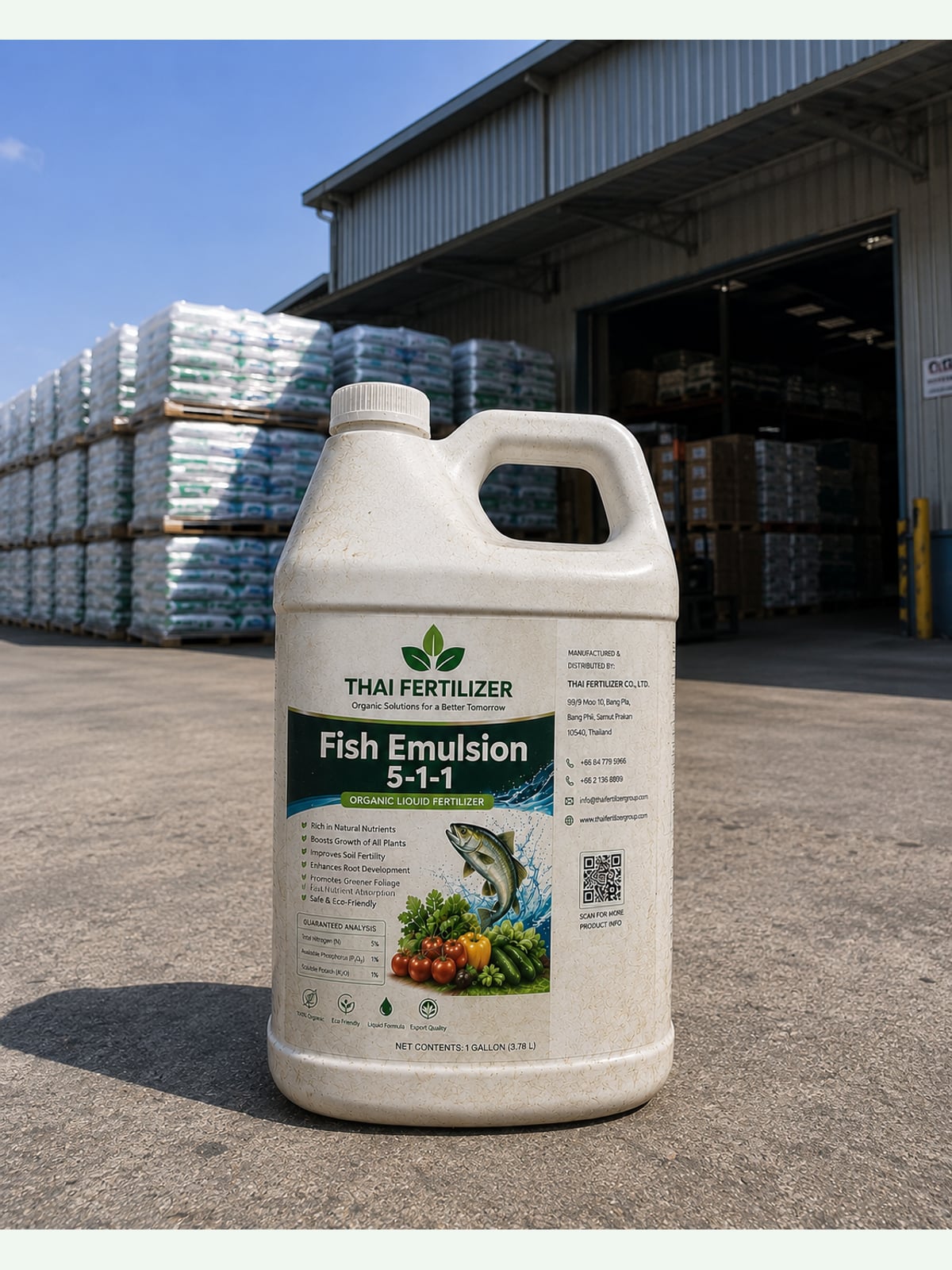 Fish Emulsion Organic Liquid Fertilizer